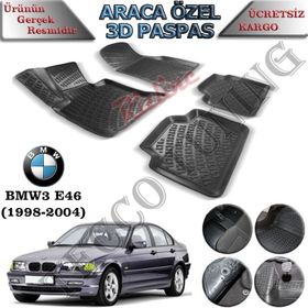 Rizline Bmw 3 E46 1998-2004 3D Havuzlu Paspas