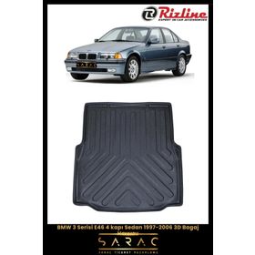 Rizline BMW 3 Serisi E46 4 Kapı Sedan 1997-2006 3D Bagaj Havuzu