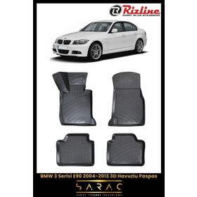 Rizline BMW 3 Serisi E90 2004 Model 3D Havuzlu Paspas