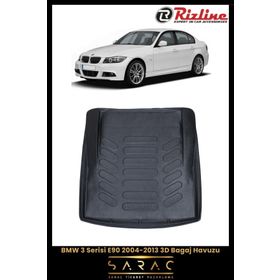 Rizline Bmw 3 Serisi E90 2004 Siyah 3D Bagaj Havuzu