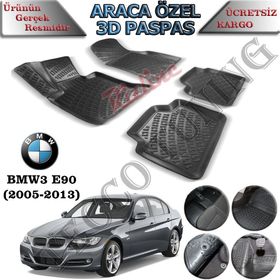 Rizline Bmw 3 Serisi E90 3D Havuzlu Paspas