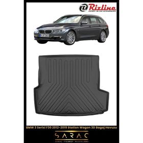 Rizline Bmw 3 Serisi F30 2012-2019 Station Wagon Siyah 3D Bagaj Havuzu