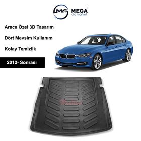 Rizline BMW 3 Serisi F30 2012 Araca Özel Tasarım 3D Bagaj Havuzu