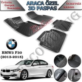 Rizline Bmw 3 Serisi F30 2013-2018 3D Havuzlu Paspas