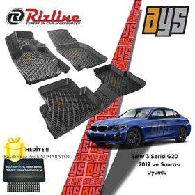 Rizline Bmw 3 Serisi F30 3D Havuzlu Paspas