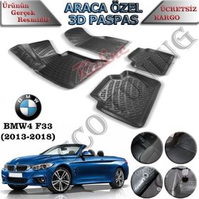 Rizline Bmw 4 Serisi F33 2013-2018 3D Havuzlu Paspas
