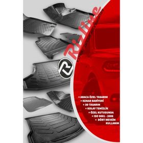 Rizline Bmw 4 Serisi F36 2013 Sonrası 3D Havuzlu Paspas