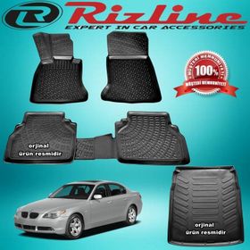 Rizline Bmw 5 Serisi E60 2004-2009 3D Paspas Ve Bagaj Havuzu