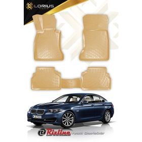 Rizline Bmw 5 Serisi F10 2009-2013 Bej 3D Havuzlu Paspas