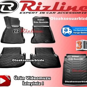 Rizline Bmw 5 Serisi F10 2013 Sonrası 3D Paspas Bagaj Havuzu