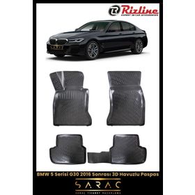 Rizline Bmw 5 Serisi G30 2022 Model 3D Havuzlu Paspas