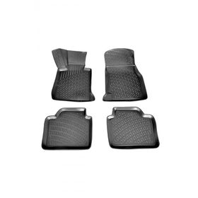 Rizline BMW E46 1998 - 2004 Arası Siyah 3D Havuzlu Paspas