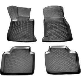 Rizline BMW E46 1998 - 2004 Arası Siyah 3D Havuzlu Paspas