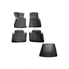 Rizline Bmw E90 2005-2011 Arası 3 Seri Bagaj Havuzu 3D Havuzlu Paspas