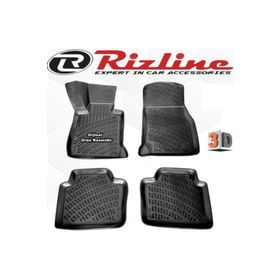 Rizline Bmw E90 3 Serisi Sedan 2005 2013 Siyah 3D Havuzlu Paspas