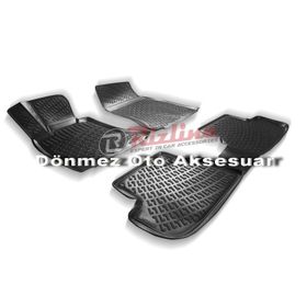 Rizline Bmw F10 5 Serisi 2013 Sonrası Siyah 3D Havuzlu Paspas
