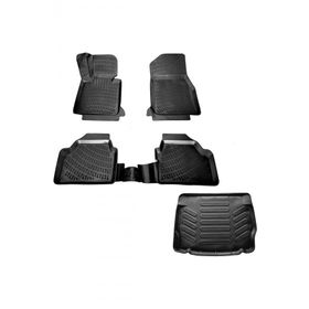 Rizline BMW F20 1 Serisi 2011 Sonrası 3D Havuzlu Paspas + 3D Bagaj Havuzu