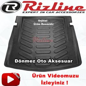 Rizline Bmw F30 3 Serisi Siyah 2012 Sonrası 3d Bagaj Havuzu