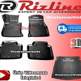 Rizline Bmw F30 3 Serisi Siyah 2012 Sonrası 3d Bagaj Havuzu