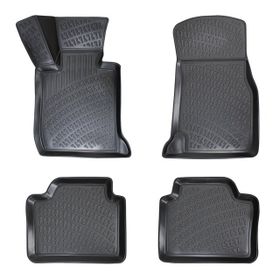 Rizline Bmw F32 2013 4 Serisi Siyah 3D Havuzlu Paspas