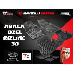 Rizline Bmw F32 2013 Sonrası 3d Havuzlu Paspas