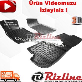 Rizline Bmw G30 5 Serisi 2017 Sonrası Siyah 3D Havuzlu Paspas