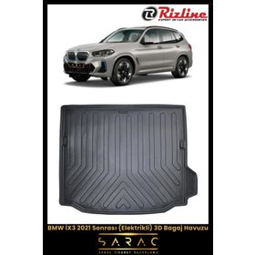 Rizline Bmw İx3 2021 Sonrası Elektrikli 3d Bagaj Havuzu