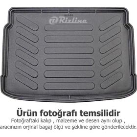 Rizline Bmw X1 2010-2016 Siyah 3D Havuzlu Bagaj Havuzu