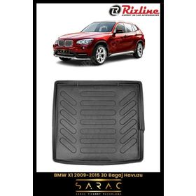 Rizline BMW X1 2012 Siyah 3D Bagaj Havuzu