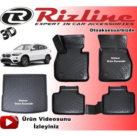 Rizline Bmw X1 3D Havuzlu 2015 Sonrası Paspas Bagaj Havuzu