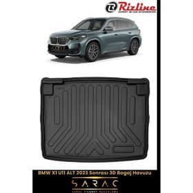 Rizline Bmw X1 U11 2023 Sonrası Alt 3D Bagaj Havuzu