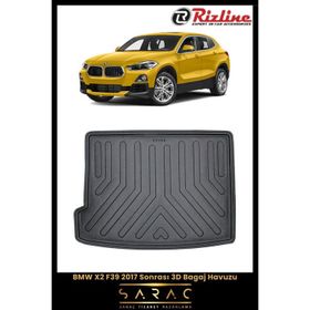 Rizline BMW X2 F39 2017 Sonrası 3D Bagaj Havuzu