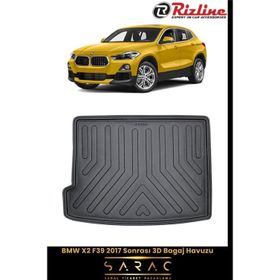 Rizline BMW X2 F39 2017 Sonrası 3D Bagaj Havuzu