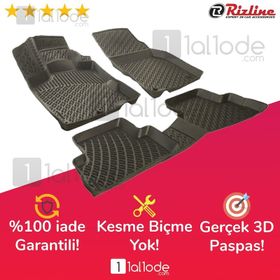 Rizline Bmw X3 2005-2010 Siyah 3D Havuzlu Paspas