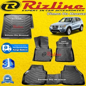 Rizline Bmw X3 2011 Sonrası Bagaj Havuzu