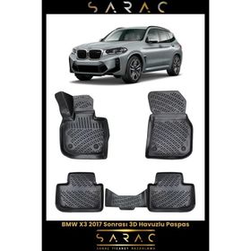 Rizline BMW X3 F25 2020 Model 3D Havuzlu Paspas