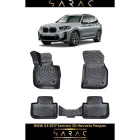 Rizline BMW X3 F25 2020 Model 3D Havuzlu Paspas