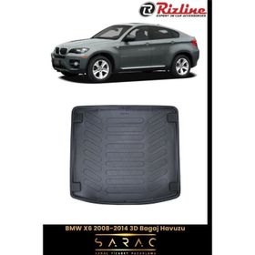 Rizline BMW X6 2009 Siyah 3D Bagaj Havuzu