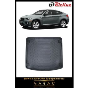 Rizline BMW X6 2009 Siyah 3D Bagaj Havuzu