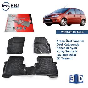 Rizline C-Max 2003-2010 3D Havuzlu Paspas