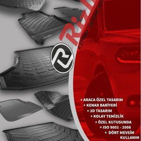 Rizline C-Max 2003-2010 3D Havuzlu Paspas