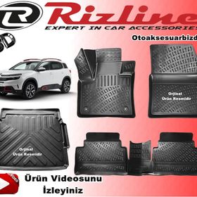 Rizline C5 Aircross 3D 2019 Sonrası Üst Bagaj Havuzu ve Havuzlu Paspas