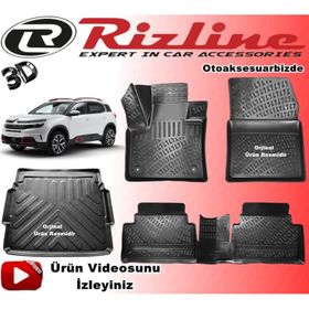 Rizline C5 Aircross 3D 2019 Sonrası Üst Bagaj Havuzu ve Havuzlu Paspas