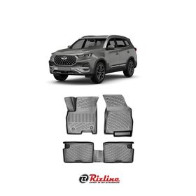 Rizline Chery Tiggo 8 Pro Luxury Paket 2022 Sonrası 3D Siyah Havuzlu Paspas