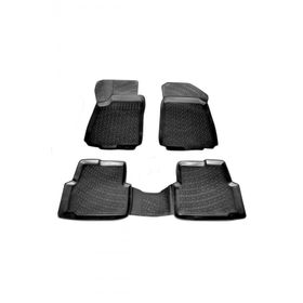 Rizline Chevrolet Aveo Sedan 2011 Sonrasi Siyah 3D Havuzlu Paspas