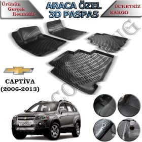 Rizline Chevrolet captiva 2006-2013 3d havuzlu paspas