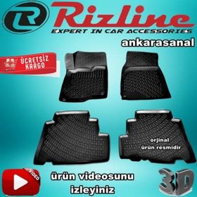Rizline Chevrolet Captiva 2007-2014 Arası Siyah 3D Havuzlu Paspas