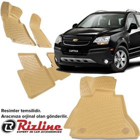 Rizline Chevrolet Captiva 2007 Sonrası 3d Havuzlu Paspas