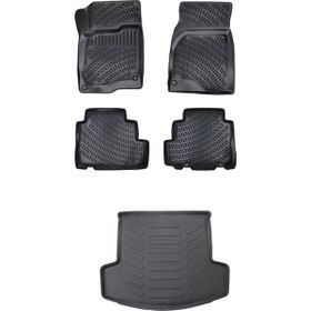 Rizline Chevrolet Captiva Havuzlu Siyah 3D Bagaj Havuzu