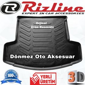 Rizline Chevrolet Captiva Siyah 2007-2015 3D Bagaj Havuzu